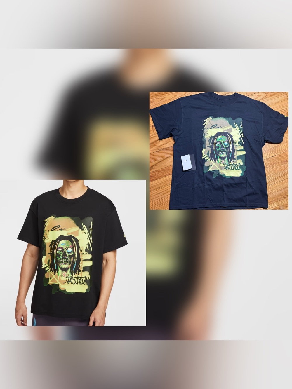JA Nike Basketball M90 LOOSE FIT T-Shirt sz XL NEW NO TAGS!